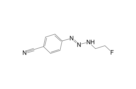 Benzonitrile, 4-[3-(2-fluoroethyl)-1-triazenyl]-