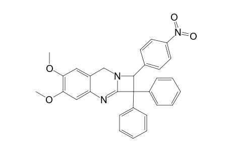 5,6-Diimethoxy-2,2-diphenyl-1-(4-nitrophenyl)-1,2-hydroazeto[2,1-b]quinazoline