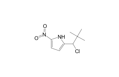 1H-Pyrrole, 2-(1-chloro-2,2-dimethylpropyl)-5-nitro-