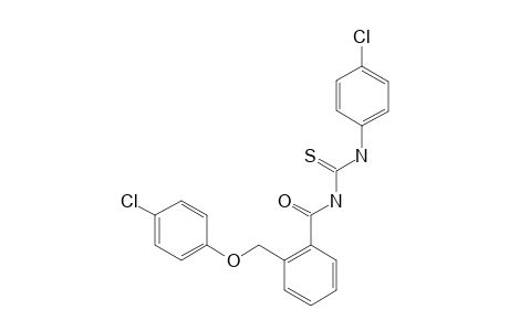 N-[2-(4-CHLOROPHENOXYMETHYL)-BENZOYL]-N'-(4-CHLOROPHENYL)-THIOUREA