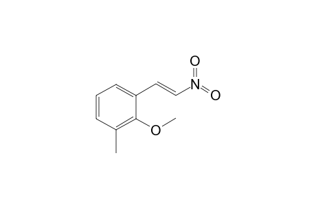 2-Methoxy-3-methyl-.beta.-nitrostyrene
