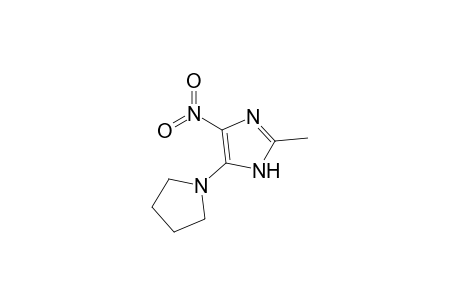 2-methyl-5-nitro-4-(1-pyrrolidinyl)-1H-imidazole