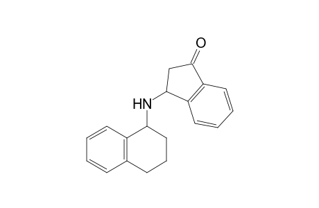3-(1,2,3,4-Tetrahydro-1-naphthalenylamino)-1-indanone