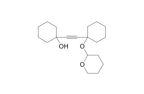1-{2-(1-(Tetrahydropyran-2-yloxy)cyclohexyl)ethynyl}-1-cyclohexanol