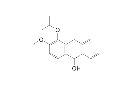1-(2-Allyl-3-isoproxy-4-methoxyphenyl)-3-buten-1-ol
