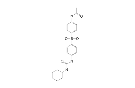 1-[p-(N-acetylsulfanilyl)phenyl]-3-cyclohexylurea