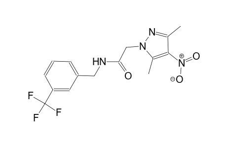 2-(3,5-dimethyl-4-nitro-1H-pyrazol-1-yl)-N-[3-(trifluoromethyl)benzyl]acetamide