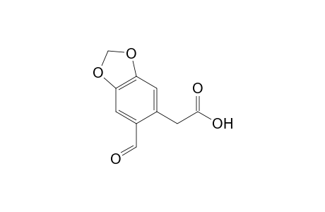 2-Formyl-4,5-methylenedioxyphenylacetic Acid