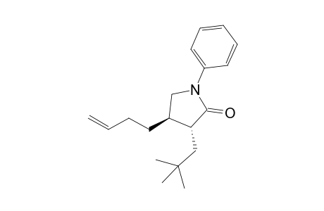 (3R,4R)-4-(3-Butenyl)-3-(2,2-dimethylpropyl)-1-phenyl-2-pyrrolidinone