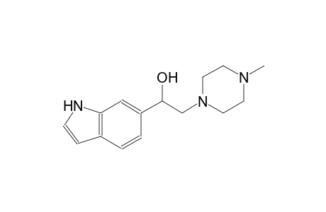 1H-indole-6-methanol, alpha-[(4-methyl-1-piperazinyl)methyl]-