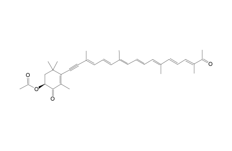 (all E)-(3S)-7'-Apohopkinsiaxanthin 3-acetate