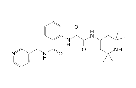 ethanediamide, N~1~-[2-[[(3-pyridinylmethyl)amino]carbonyl]phenyl]-N~2~-(2,2,6,6-tetramethyl-4-piperidinyl)-