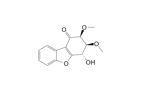 (2S,3S,4S)-4-hydroxy-2,3-dimethoxy-3,4-dihydrodibenzo[b,d]furan-1(2H)-one