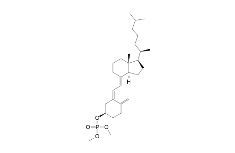 9,10-Secocholesta-5,7,10(19)-trien-3-ol, dimethyl phosphate, (3.beta.,5Z,7E)-
