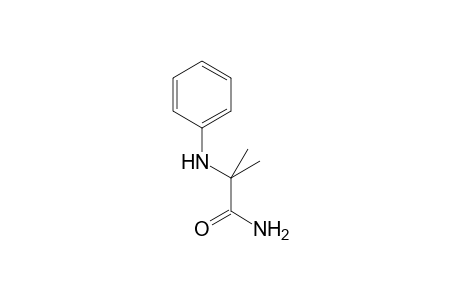 2-Anilino-2-methylpropanamide
