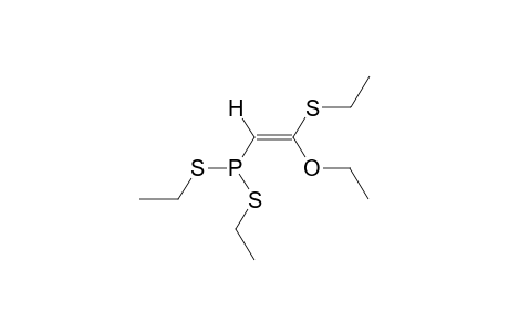 (E)-S,S-DIETHYL(2-ETHYLTHIO-2-ETHOXYVINYL)DITHIOPHOSPHONITE