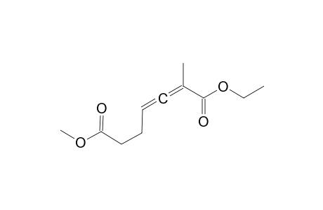 1-Ethyl 7-methyl 2-methylhepta-2,3-dienedioate
