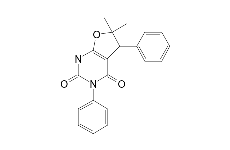 Furo[2,3-D]pyrimidine-4,6(5H,7H)-dione, 2,3-dihydro-2,2-dimethyl-3,5-diphenyl-