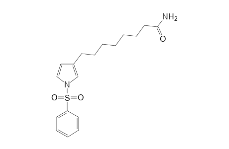 8-[11'-(Phenylsulfonyl)-1H-pyrrol-3'-yl)-octanamide