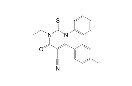 5-Cyano-3-ethyl-6-(4'-methylphenyl)-1-phenyl-2-thiouracil