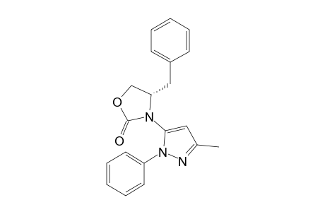 (4S)-4-Benzyl-3-(3-methyl-1-phenyl-5-pyrazolyl)-1,3-oxazolidin-2-one