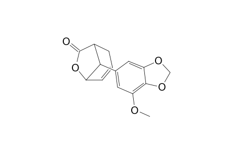 8-(7-Methoxybenzo[1,3]dioxol-5-yl)-6-oxabicyclo[3.2.1]oct-3-en-7-one