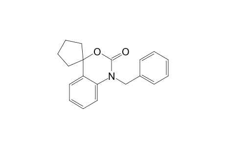 1-(Phenylmethyl)-2-spiro[3,1-benzoxazine-4,1'-cyclopentane]one