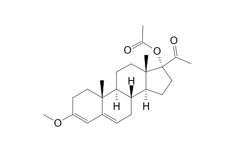 17-ALPHA-ACETOXY-3-METHOXY-PREGNA-3,5-DIENE-20-ONE