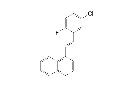 (E)-1-(5-Chloro-2-fluorophenyl)-2-(naphthyl)ethene