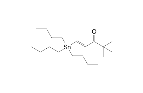 (E)-1-(Tributylstannyl)-4,4-dimethylpent-1-en-3-one