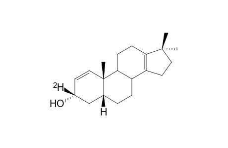 3.beta.-Deutero-17,17-dimethyl-18-nor-5.beta.-androsta-1,13-dien-3.alpha.-ol