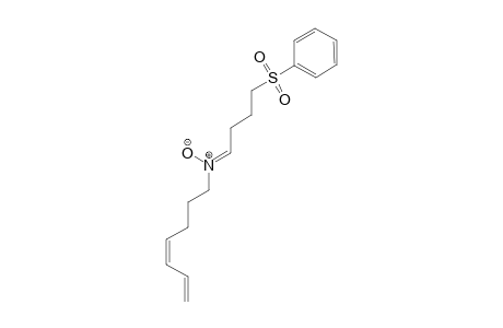 (Z)-N-(4-Phenylsulfonylbutylidene)-(4Z)-hepta-4,6-dienylamine N-oxime