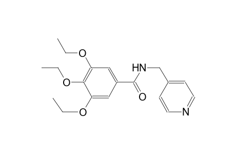 3,4,5-triethoxy-N-(4-pyridinylmethyl)benzamide