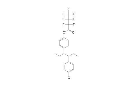 Hexestrol, o-heptafluorobutyryl-