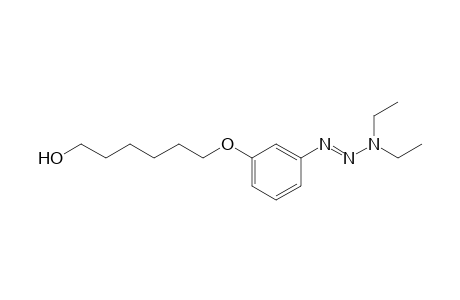 6-[3-(3,3-Diethyltriaz-1-enyl)phenoxy]hexan-1-ol