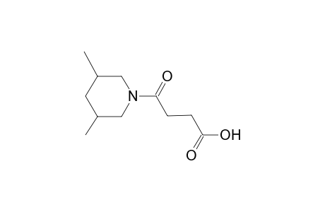 4-(3,5-dimethyl-1-piperidinyl)-4-oxobutanoic acid