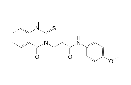 3-quinazolinepropanamide, 1,2,3,4-tetrahydro-N-(4-methoxyphenyl)-4-oxo-2-thioxo-