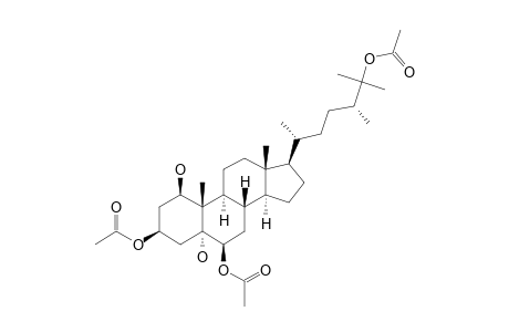 (24S)-ERGOSTANE-1-BETA,3-BETA,5-ALPHA,6-BETA,25-PENTAOL-3,6,25-TRIACETATE