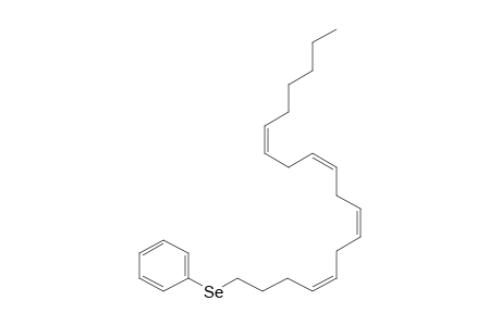 Benzene, (4,7,10,13-nonadecatetraenylseleno)-, (all-Z)-