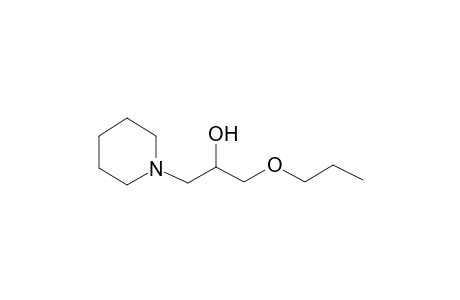 1-(1-Piperidinyl)-3-propoxy-2-propanol