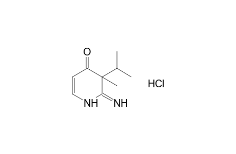 2,3-dihydro-2-imino-3-methyl-3-isopropyl-4(1H)-pyridone, hydrochloride