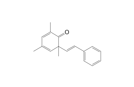 2,4,6-Trimethyl-6[(E)-styryl]cyclohexa-2,4-dienone