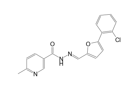 N'-{(E)-[5-(2-chlorophenyl)-2-furyl]methylidene}-6-methylnicotinohydrazide