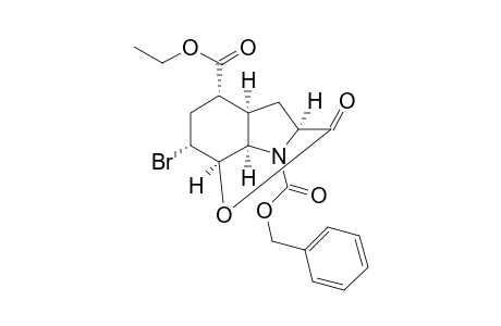 (rac)-4-Benzyl 6-ethyl (3S,4aR,5R,6S,8R,8aR)-8-bromo-2-oxooctahydro-4H-3,5-methanobenzo[b][1,4]oxazine-4,6-dicarboxylate