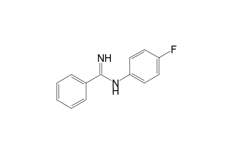 (Z)-N-(4-Fluorophenyl)benzamidine