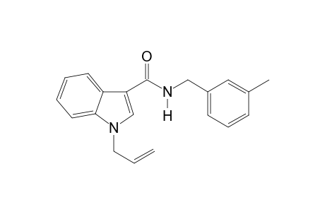 N-(3-Methylbenzyl)-1-(prop-2-en-1-yl)-1H-indole-3-carboxamide