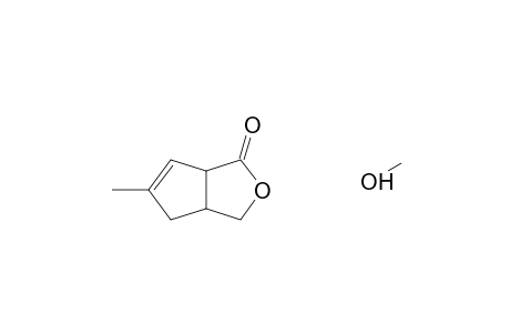 3-OXABICYCLO[3.3.0]OCT-7-EN-2-ONE, 4-METHOXY-7-METHYL-, trans-