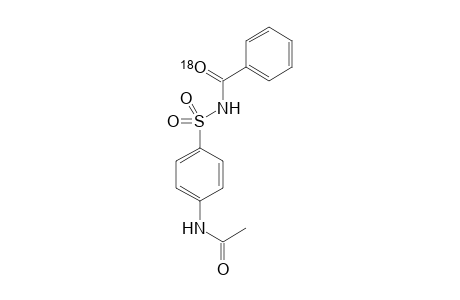 N-(4-acetamidophenyl)sulfonyl(18O)benzamide