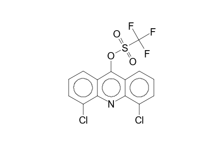 Acridine, 4,5-dichloro-9-(trifluoromethylsulfonyloxy)-