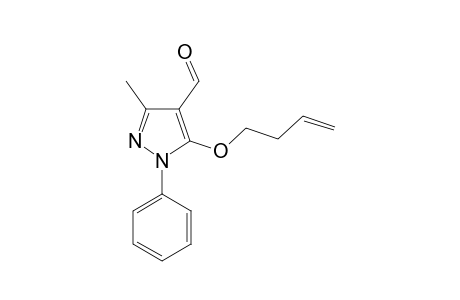 5-(BUT-3-ENYLOXY)-3-METHYL-1-PHENYLPYRAZOLE-4-CARBALDEHYDE